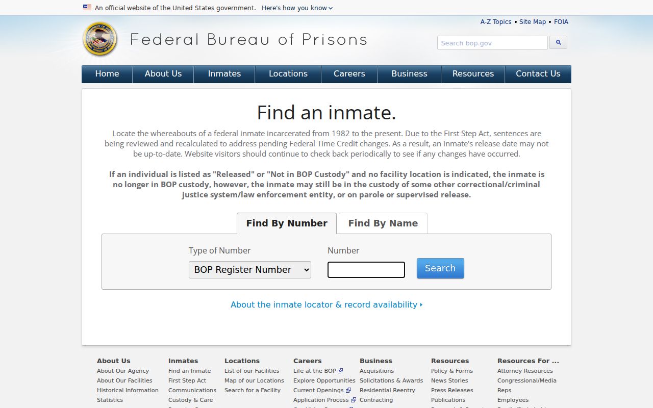 Snohomish County federal criminal history and BOP inmate locator